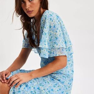 Free People Elisandra Midi Dress NWT Size L